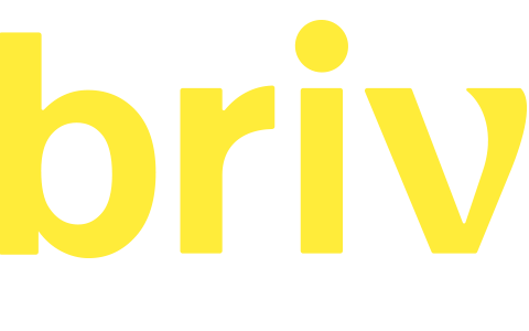 Logo briv branca